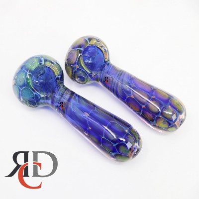 GLASS PIPE DOUBLE GLASS PYTHON PATTERN GP5579 1CT